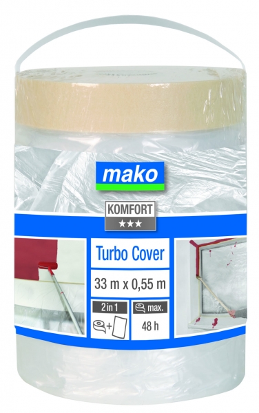 Mako Turbo Cover Abdeckfolie 550mm x 33m Nr. 839005