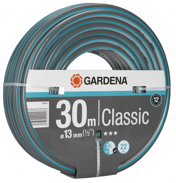Gardena Classic Schlauch 13 mm (1/2") 30m Nr. 18009-20 Gartenschlauch