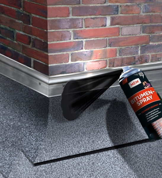 Schick24-Baumarkt.de - MEM Bitumen Spray 500 ml Kleinreparaturen  